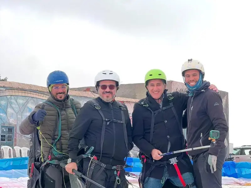The Paragliding Morocco team of instructors and pilots