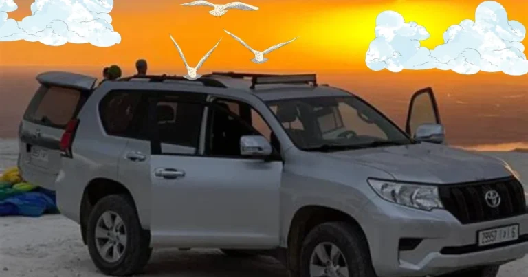 Combined paragliding and transport service in Morocco