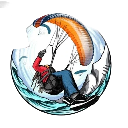 Logo of Paragliding Maroc, paragliding experiences in Morocco.
